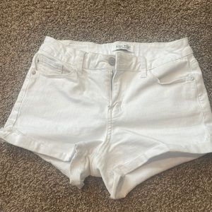 White shorts